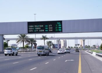 Dynamic Message Signs Boost Road Safety and Cut Travel Time in Dubai