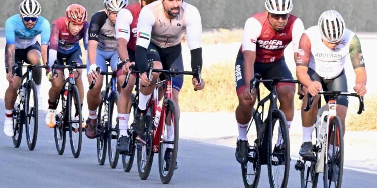 GDRFA Dubai Dominates ICP Cycling Championship, Sweeps Top Three Positions in Men’s 40km Race