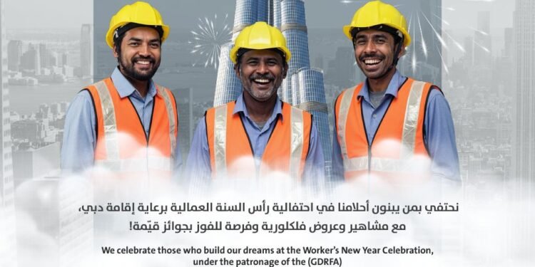 Dubai to Host Mega New Year Celebration for Workers with Prizes Worth Over Dh500,000