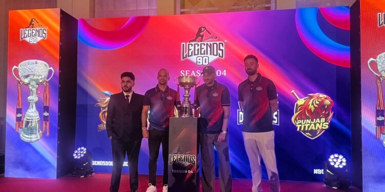 Legends 90 League Season 4 Unveiled in Dubai Ahead of March 2026 Cricket Action