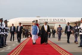 Indian Prime Minister Narendra Modi Begins Two-Day Official Visit to Oman
