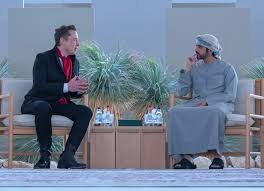 Dubai Crown Prince Sheikh Hamdan Meets Elon Musk to Discuss Space, AI and Future Transport Projects