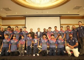 Robin Singh Launches RSR Cricket Scholarships in Dubai, 16 Young Players Honoured by Sheikh Ali Bin Rashed Al Maktoum