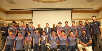 Robin Singh Launches RSR Cricket Scholarships in Dubai, 16 Young Players Honoured by Sheikh Ali Bin Rashed Al Maktoum