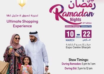 Sharjah Ramadan Nights to Begin on March 10 at Expo Centre