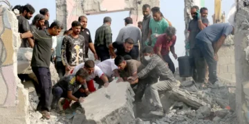 The Cry of Minab’: Missile Strikes School in Iran; Families Search Debris for Missing Children