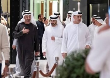 UAE President, Dubai Crown Prince Visit Mall Amid Regional Tensions; Seen as Message of Stability