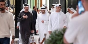 UAE President, Dubai Crown Prince Visit Mall Amid Regional Tensions; Seen as Message of Stability