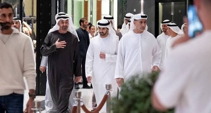 UAE President, Dubai Crown Prince Visit Mall Amid Regional Tensions; Seen as Message of Stability
