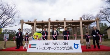 UAE Pavilion Pergola from Expo 2025 Osaka Relocated to Tottori as Symbol of UAE- Japan Friendship