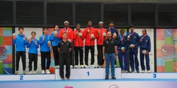 UAE Athletics Team Finishes Fourth Overall at Asian U20 Championships with Five Gold Medals
