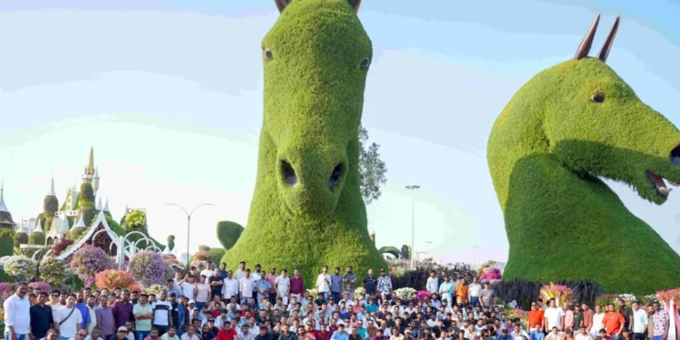 Global Labor Day: Hotpack Celebrates with 1,500 Employees at Dubai Miracle Garden