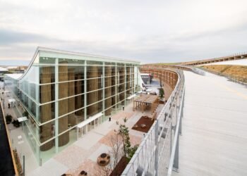 Palm fronds from UAE pavilion to support community centre in earthquake-affected Wajima, Japan