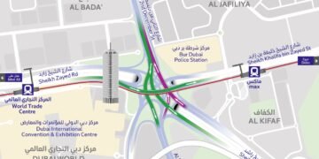 RTA Opens 500-Metre Bridge Serving Traffic from Al Bada’ towards Sheikh Rashid and Al Mustaqbal Streets