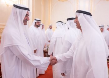Fujairah Ruler Receives Eid Al-Adha Well-Wishers at Al Remaila Palace