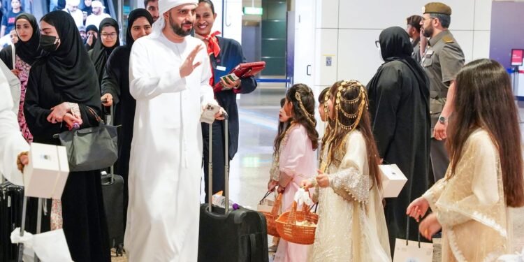 GDRFA Dubai Welcomes Returning Pilgrims with Special Passport Stamp and Warm Reception
