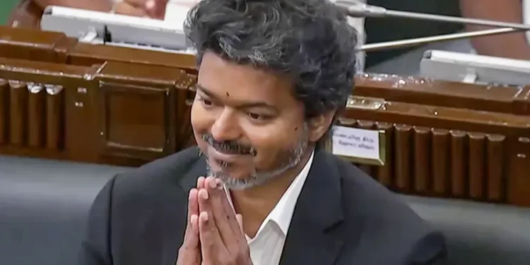 The ‘Beast’ Look in St. George Fort: The Story Behind CM Vijay’s Viral Swearing-In Attire