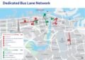 Dubai RTA Speeds Up Commutes: 30% of 14.5km Dedicated Bus and Taxi Lane Project Completed