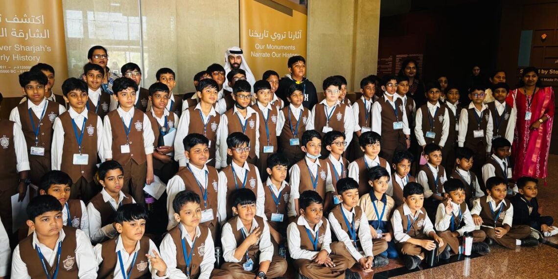Sharjah Indian School Students Explore UAE’s Rich History at Archaeology Museum