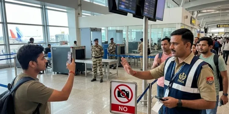 DGCA Cracks Down on Airport Reels and Selfies: UAE-India Passengers Warned of No-Fly List Action