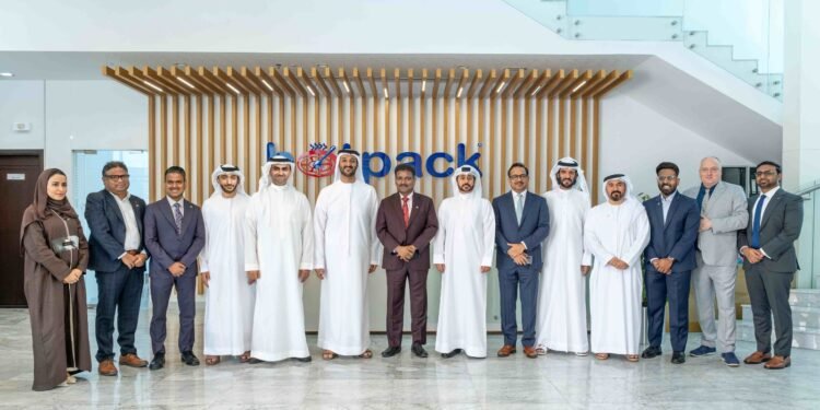 UAE Economy Minister Abdullah bin Touq Al Marri Visits Hotpack’s Mega Factory at National Industries Park
