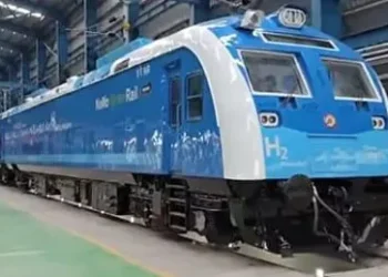 Labeled layout of India's first hydrogen