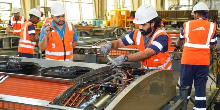 RTA Overhauls AC Systems in 62 Dubai Metro Trains