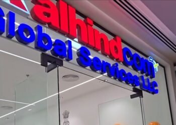 Applicants queued outside the Al Hind Indian Consular Application Centre in Bur Dubai early in the morning