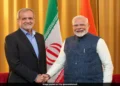 PM Narendra Modi Speaks with Iranian President, Emphasizes Freedom of Navigation in Strait of Hormuz