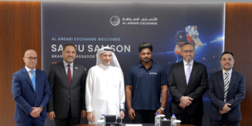 Al Ansari Exchange Signs Indian Cricketer Sanju Samson as Brand Ambassador