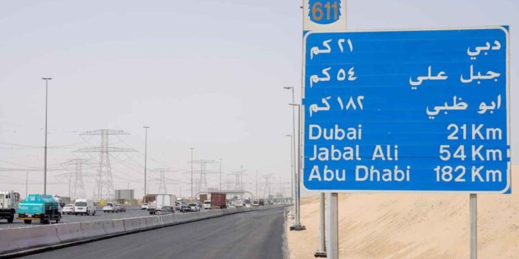 Dubai's RTA will open two new lanes along a 5km stretch of Emirates Road on August 30, boosting capacity by 33% for Sharjah-Dubai commuters.