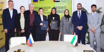 Sharjah Book Authority and Russia's Directorate of International Book Exhibitions sign an agreement at the Moscow Book Fair to expand translation and rights exchange.
