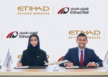 Etihad Airways and Etihad Rail sign an agreement to integrate air and rail services across the UAE, introducing dedicated airport shuttles and single-ticket bookings.