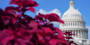 The U.S. Capitol is seen Friday, Sept. 18, 2026, in Washington. Mariam Zuhaib - AP