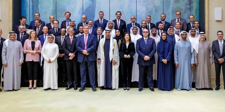 UAE President Sheikh Mohamed bin Zayed leads delegation in Munich as UAE and Germany sign 30 strategic pacts spanning energy, aviation, logistics, and food security.