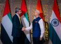 UAE Foreign Minister Sheikh Abdullah bin Zayed Al Nahyan met India's EAM S. Jaishankar in Mumbai to review CEPA trade progress and bilateral strategic ties.