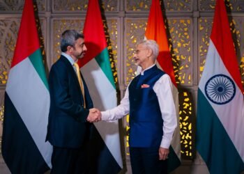 UAE Foreign Minister Sheikh Abdullah bin Zayed Al Nahyan met India's EAM S. Jaishankar in Mumbai to review CEPA trade progress and bilateral strategic ties.