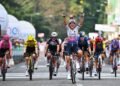 UAE Team L'IMAD rider Eleonora Gasparrini secured her first victory of the 2026 season with an emphatic sprint win at the Tre Valli Varesine Women's Race.
