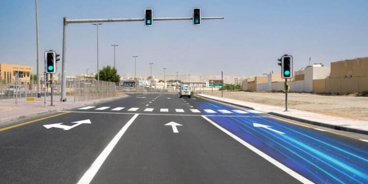 Dubai's RTA adds a third lane between Tunis Street and Amman Street in Al Mizhar 4, boosting capacity by 50% to ease suburban congestion.