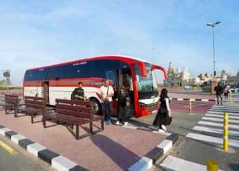 Dubai's RTA relaunches dedicated public bus routes 102, 103, 104, and 106 alongside electric abra rides for Global Village Season 31 starting October 14.