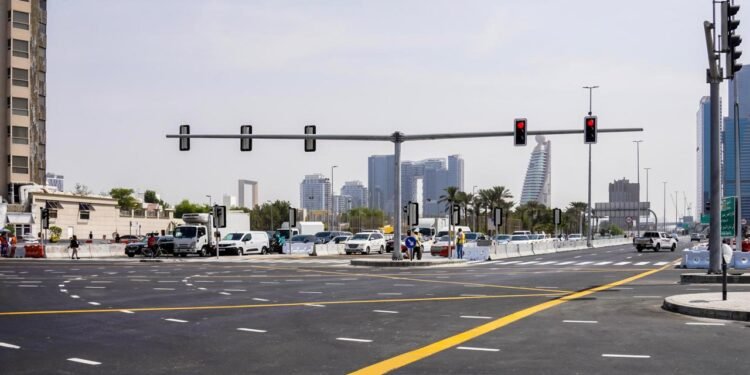 Dubai's RTA has converted the Al Satwa Roundabout into a signalised junction, reducing peak journey times by 50% and cutting traffic queues across 2nd December Street.