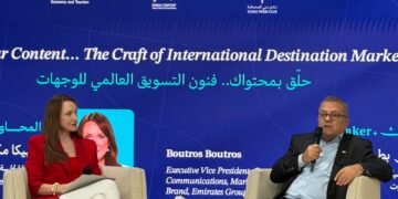 Dubai Press Club and DET host an industry session on digital content creation and global destination marketing featuring Emirates' Boutros Boutros.