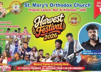 Ras Al Khaimah Church to Celebrate Harvest Festival on November 1